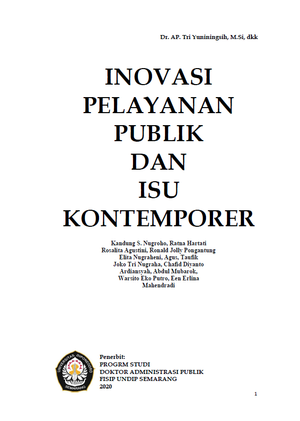 INOVASI PELAYANAN PUBLIK DAN ISU KONTEMPORER