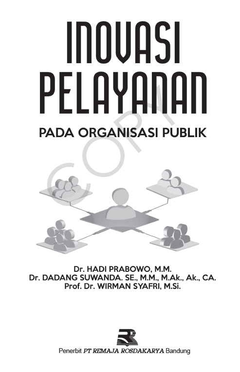 INOVASI PELAYANAN PADA ORGANISASI PUBLIK
