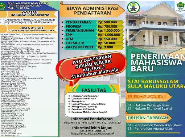 Penerimaan Mahasiswa Baru Tahun Akademin 2026/2027