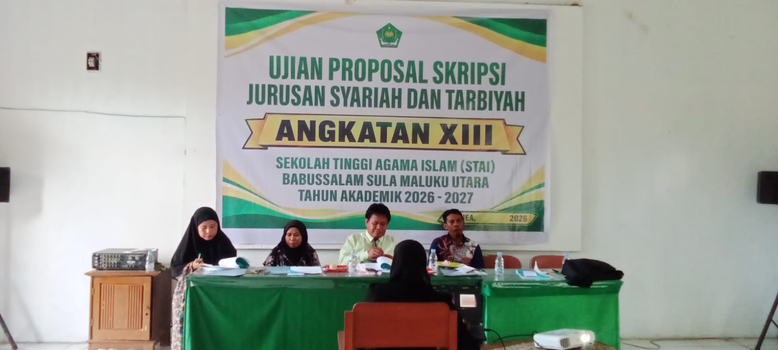 Ujian Proposan/Skripsi Perdana Tahun Akademik 2026/2027