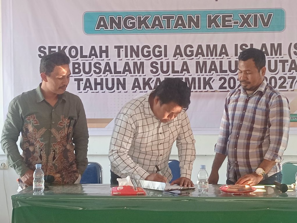Ketua STAI Babussalam Sula Menempatkan Mahasiswa KKLI Tahun 2026 pada 3 Kecamatan di Kepulauan Sula Ketua STAI Babussalam Sula Menempatkan Mahasiswa KKLI Tahun 2026 pada 3 Kecamatan di Kepulauan Sula